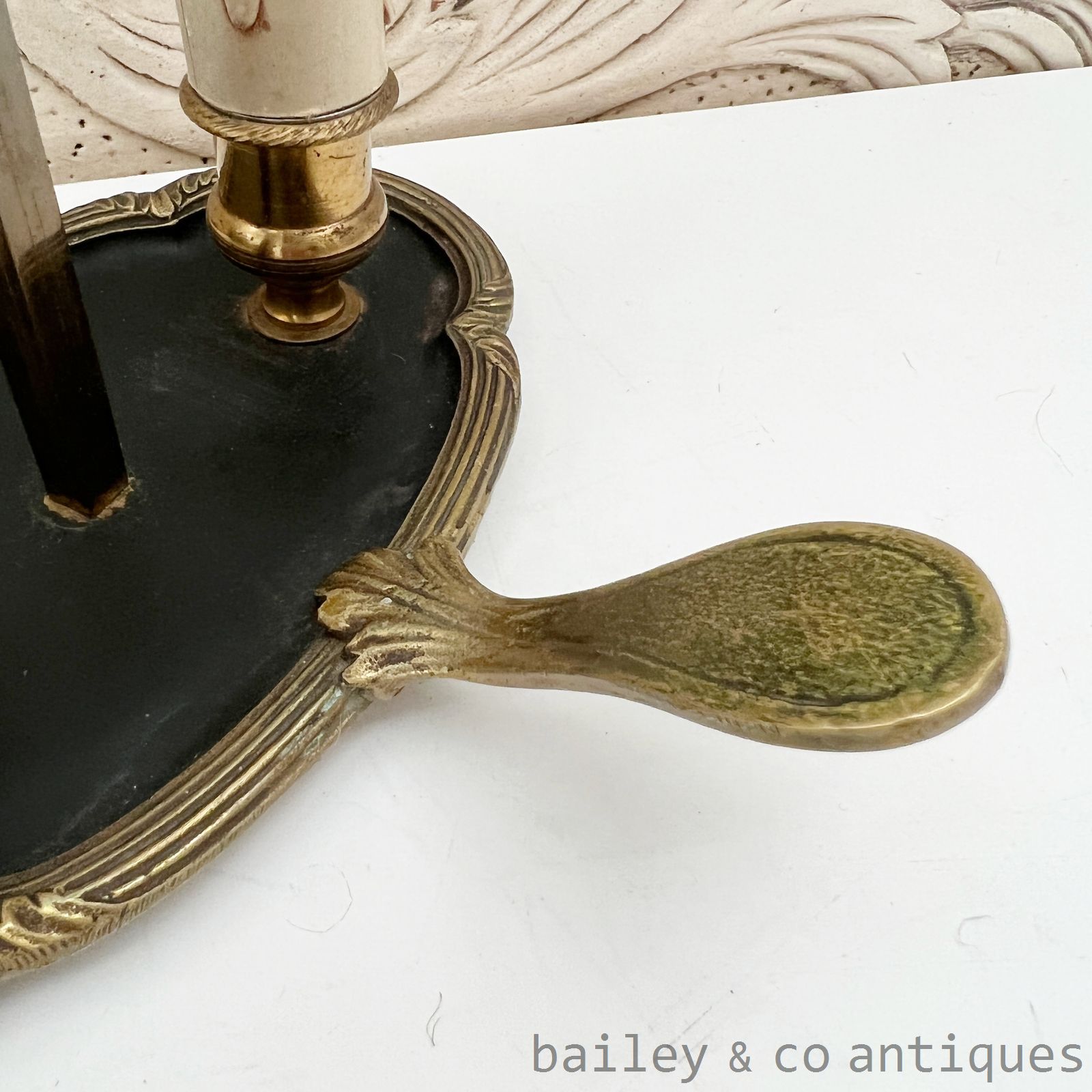 Vintage French Bouillotte Parisian Salon Lamps x2 selling as pair  - FR690-703  detail 21